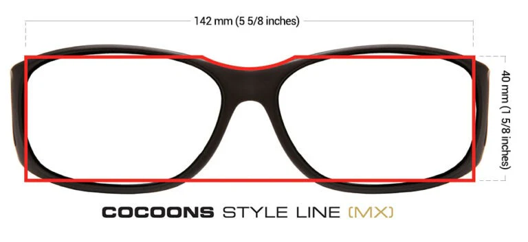 Black Style Line Frame with Polarized Grey Lens
