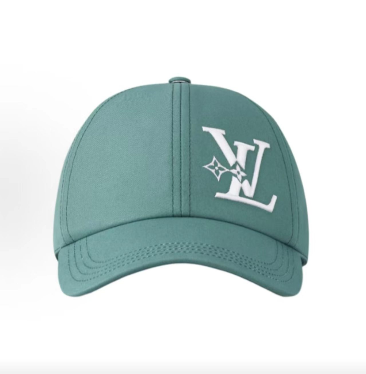 Louis Vuitton Sage Green Star LV Embroidery Baseball Cap