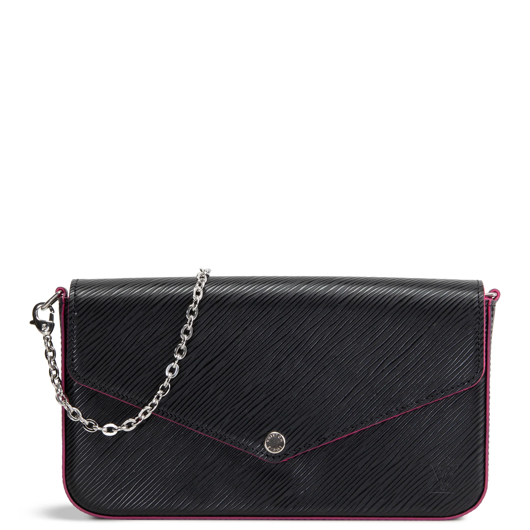 LOUIS VUITTON Epi Felicie Pochette - Black