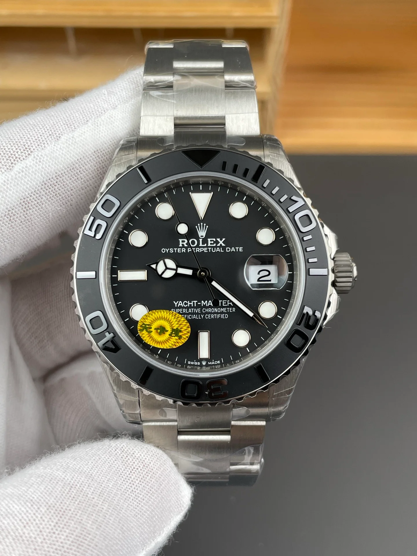 Titanium Yacht-Master Ceramic Bezel