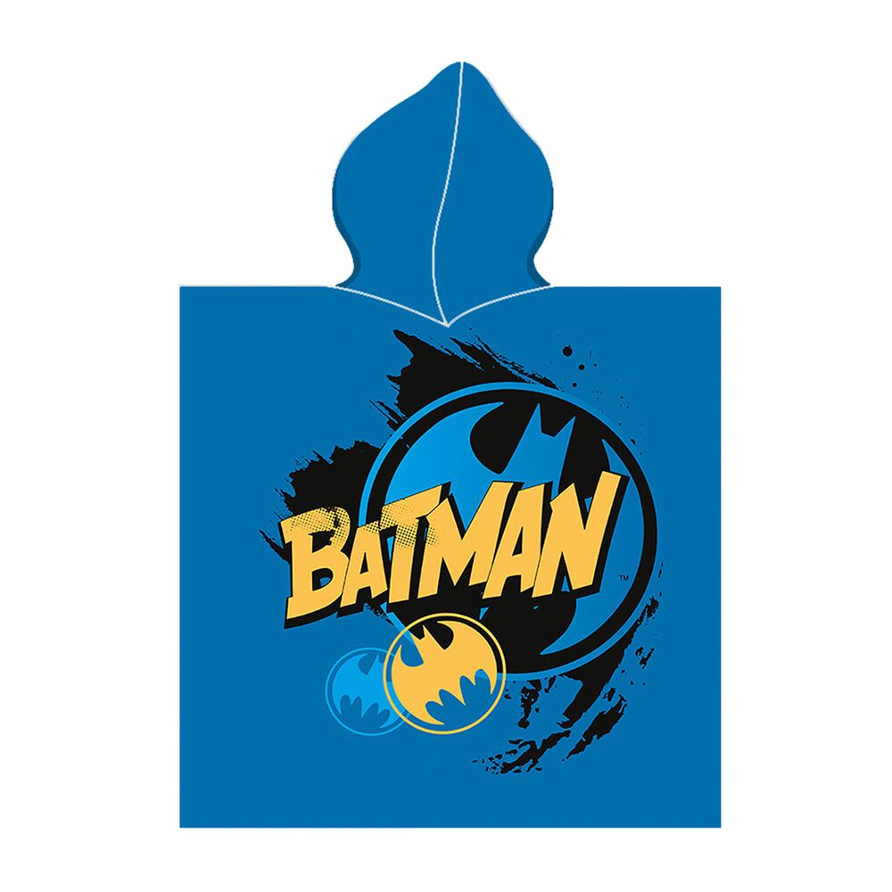 BATMANPonczo kąpielowe dla dzieci Batman, 50 x 115 cm