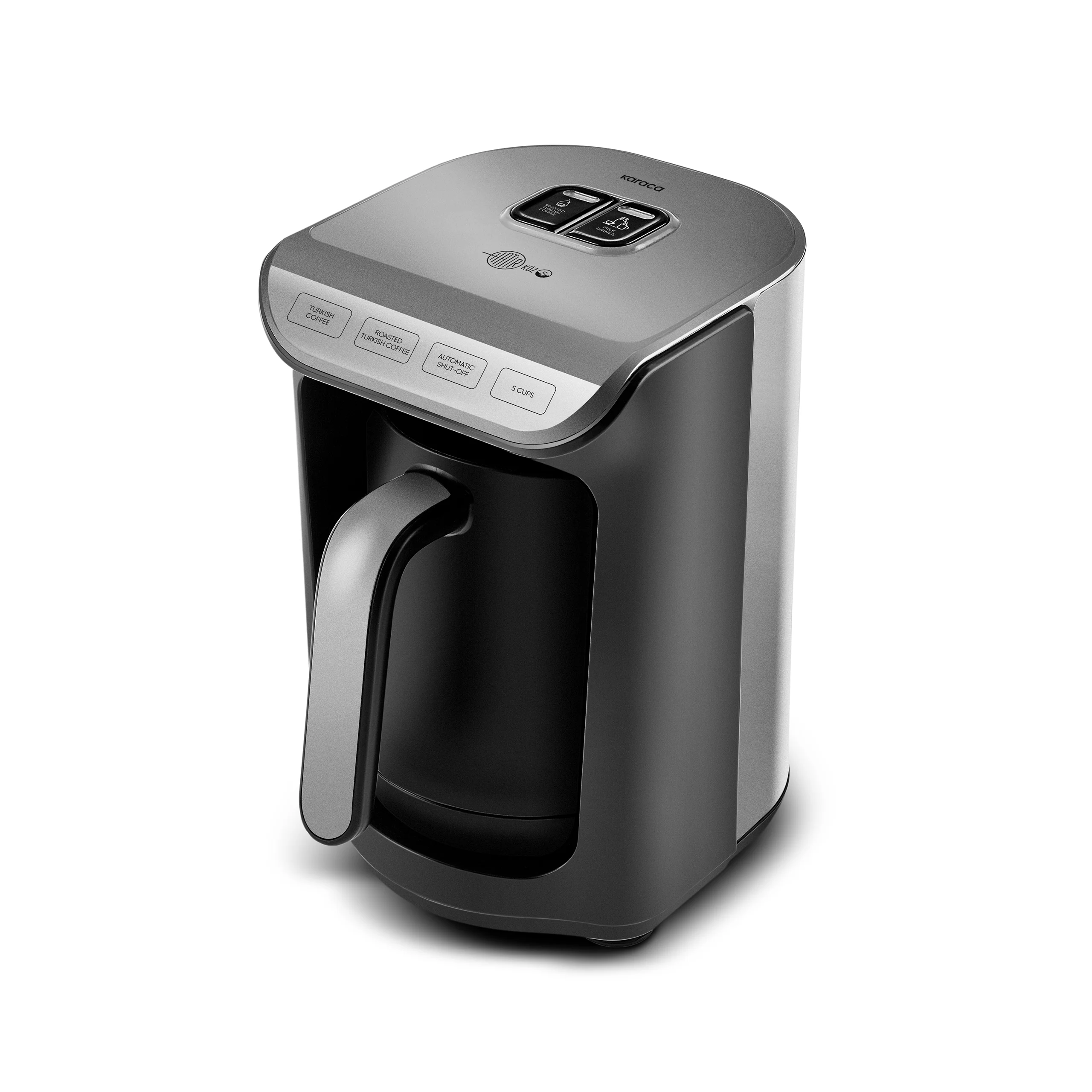 Karaca Hatır Milky, Machine à Café Turc, Anthracite