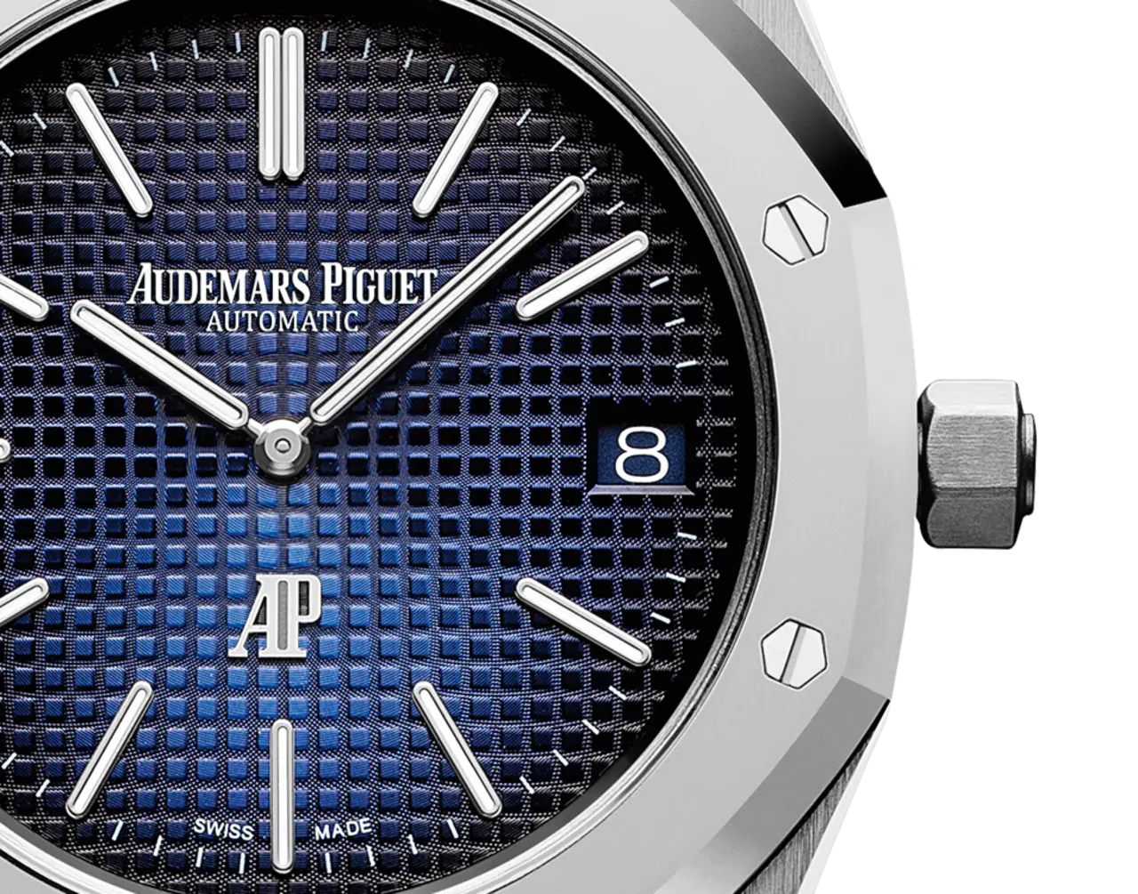 [2026 Mirror Grade]Audemars Piguet Royal Oak 39mm Smoked Blue Dial Titanium 15202IP.OO.1240IP.01