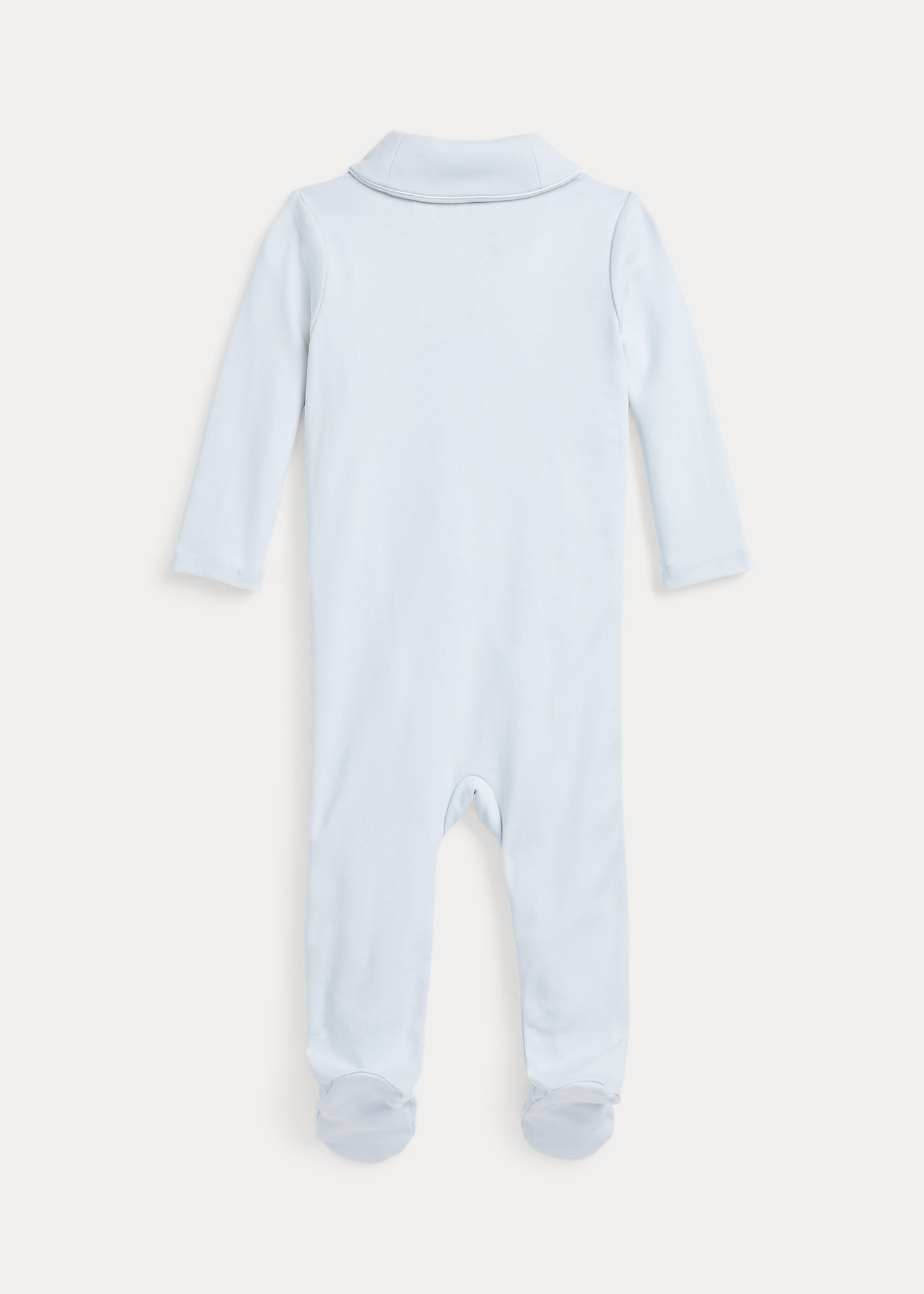 Organic Cotton Interlock Footed Coverall