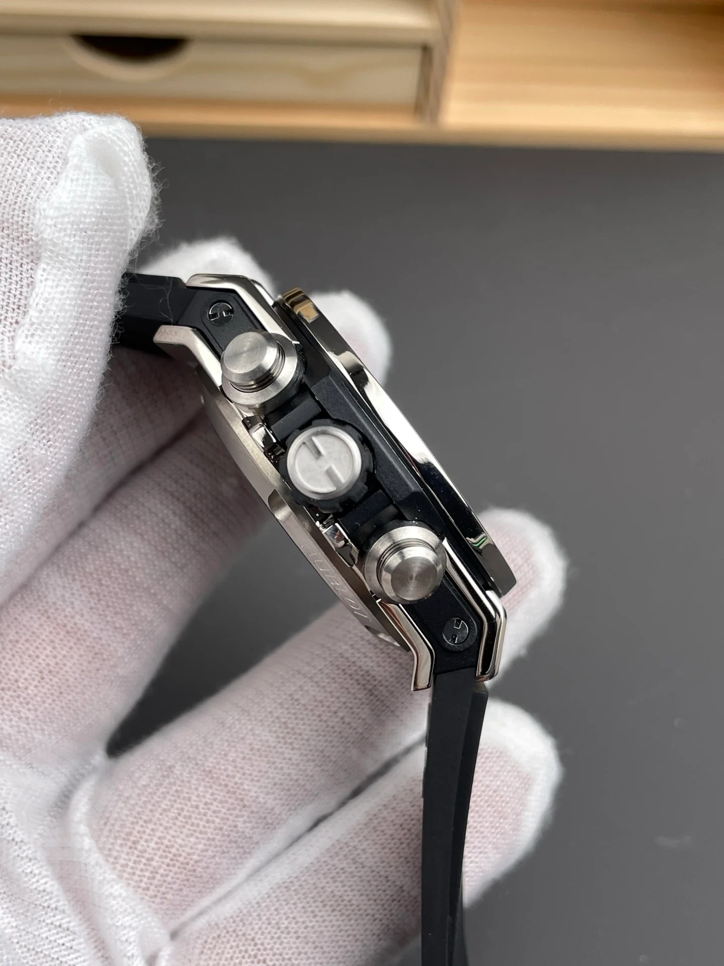 Big Bang White Case Black Dial