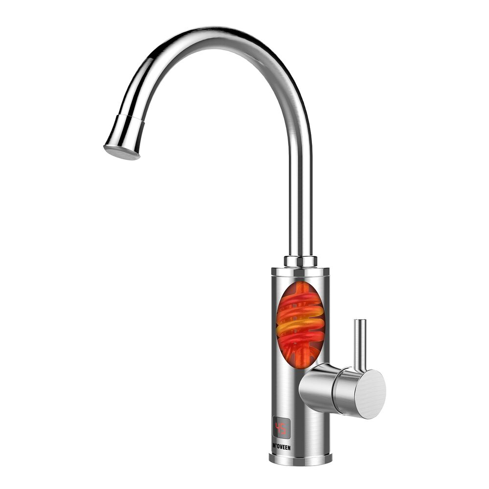 NOVEEN Przepływowy podgrzewacz wody Noveen IWH850 Inox, LED, 2 – 2,5 l/min
