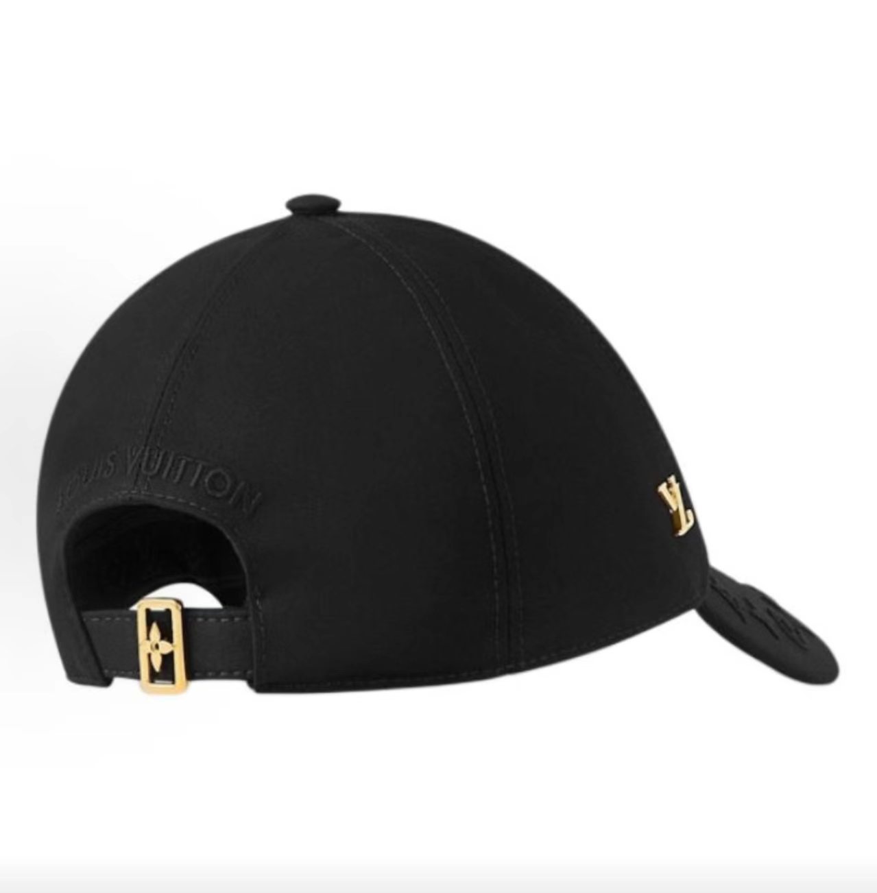 Louis Vuitton Logo Embroidered Cotton Cap M7293L