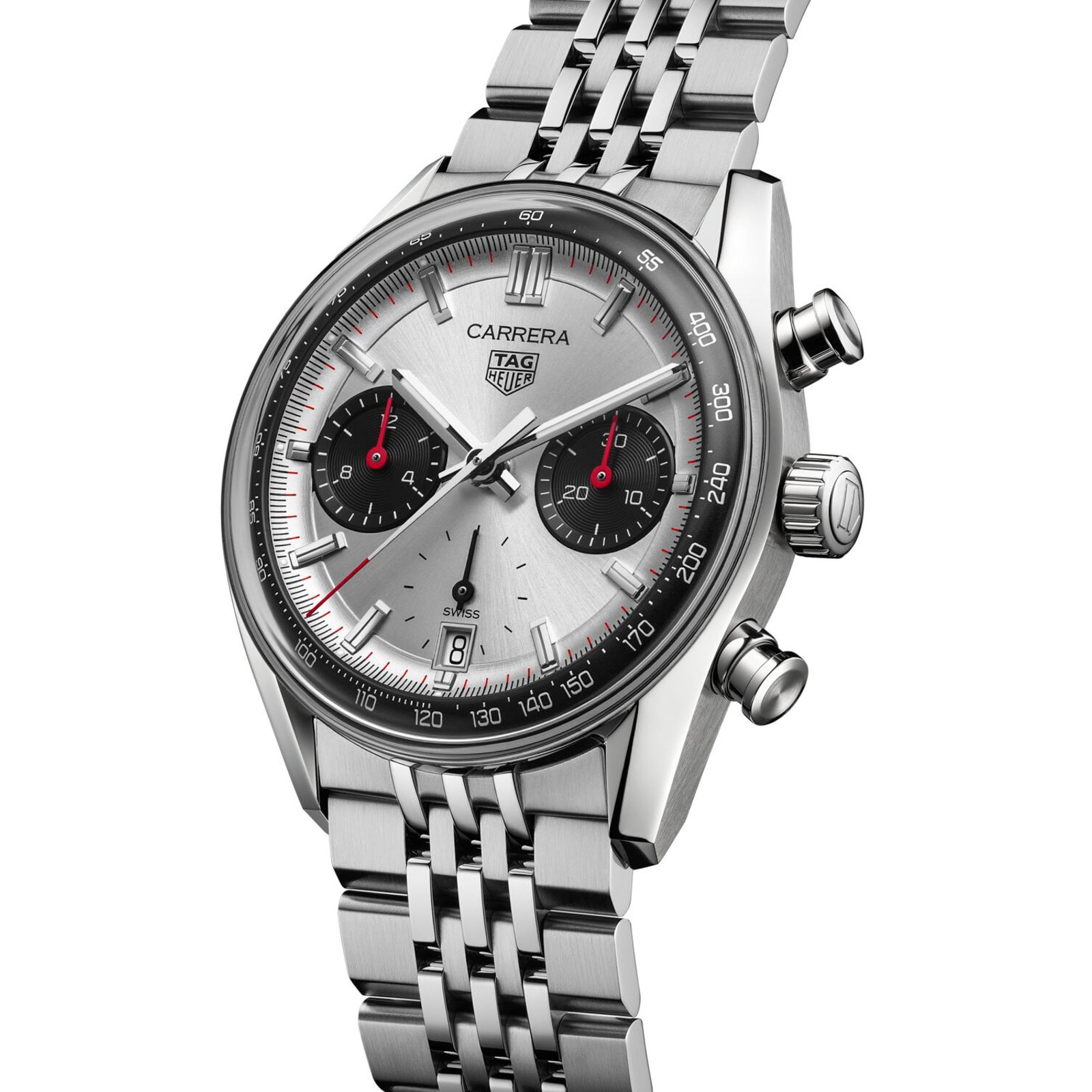 [2026 Mirror Grade]TAG Heuer Carrera Chronograph 39mm Mens Watch Silver CBS2216.BA0048