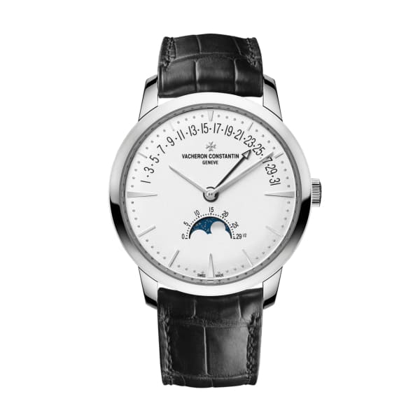 [2026 Mirror Grade]Vacheron Constantin Patrimony Moon Phase Retrograde Date Ref. # 4010U/000G-B330