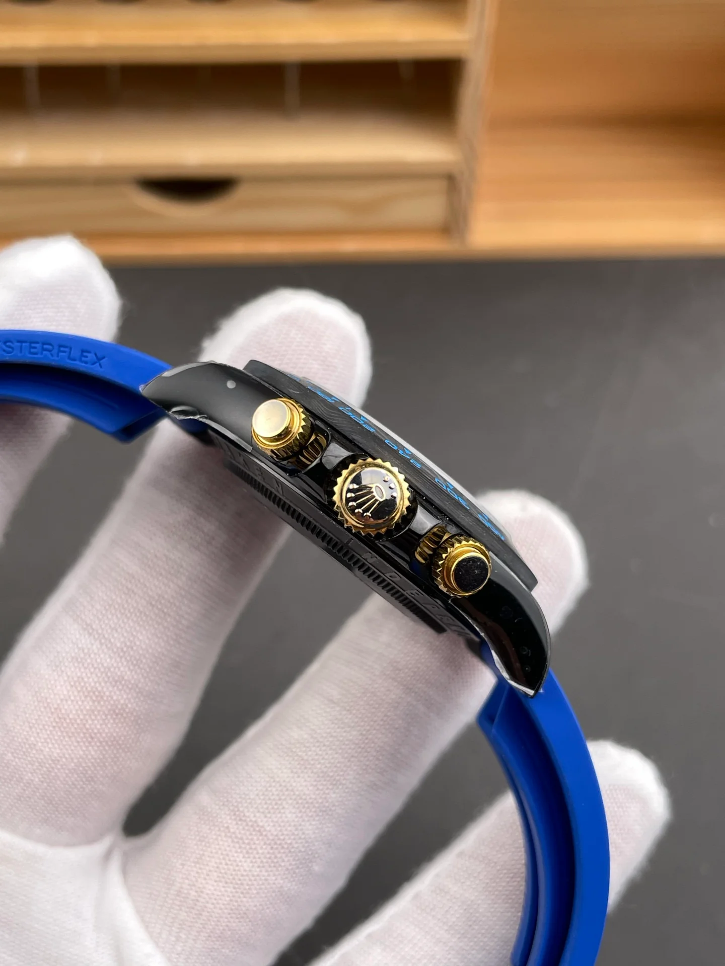 Skeleton Daytona Black Steel