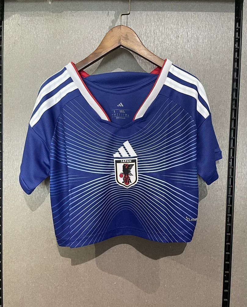 Japan Soccer Jersey Women's Home Crop Top World Cup 2026