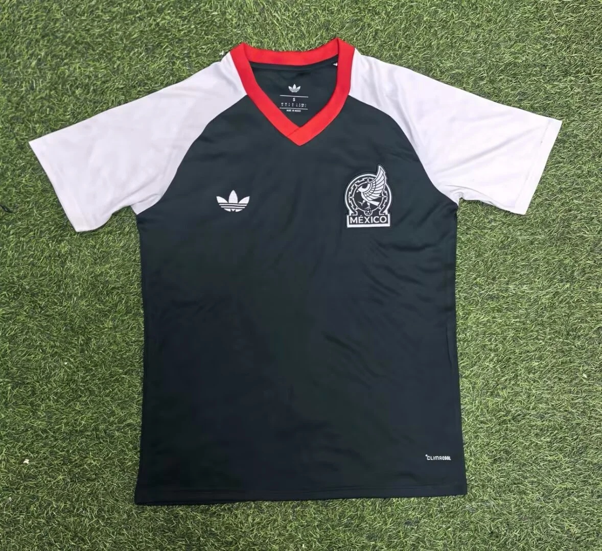 2026 Mexico National Pre-Match Suit Dark Green Shirt