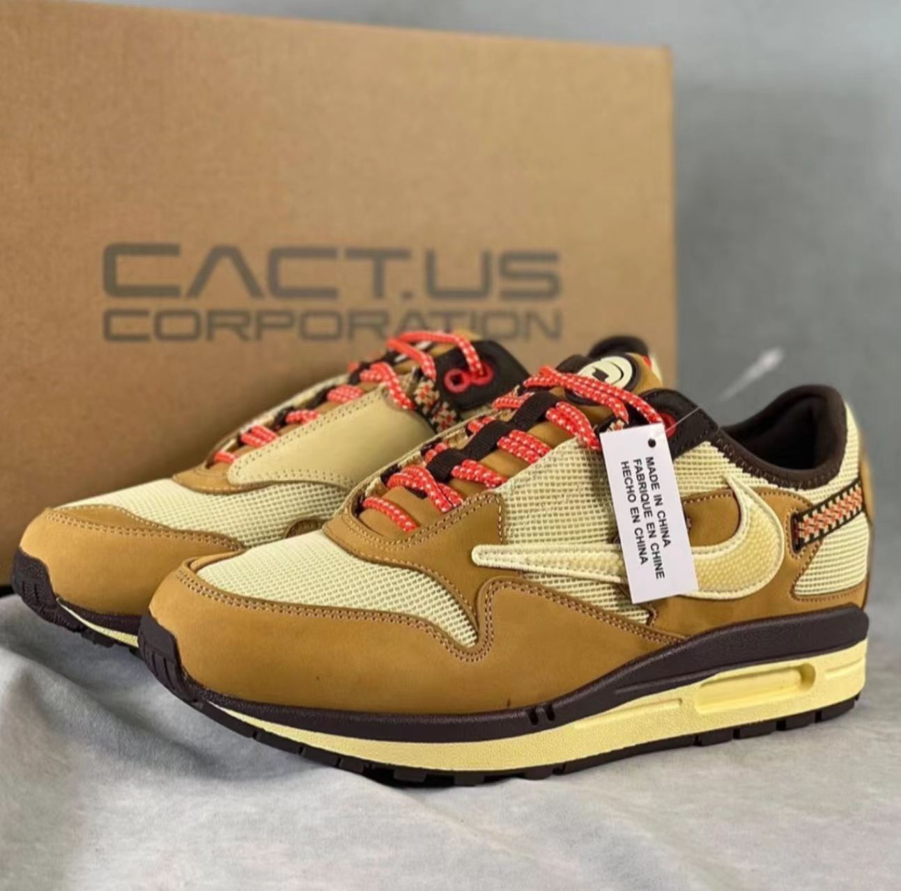 Travis Scott x Nike Air Max 1 Wheat