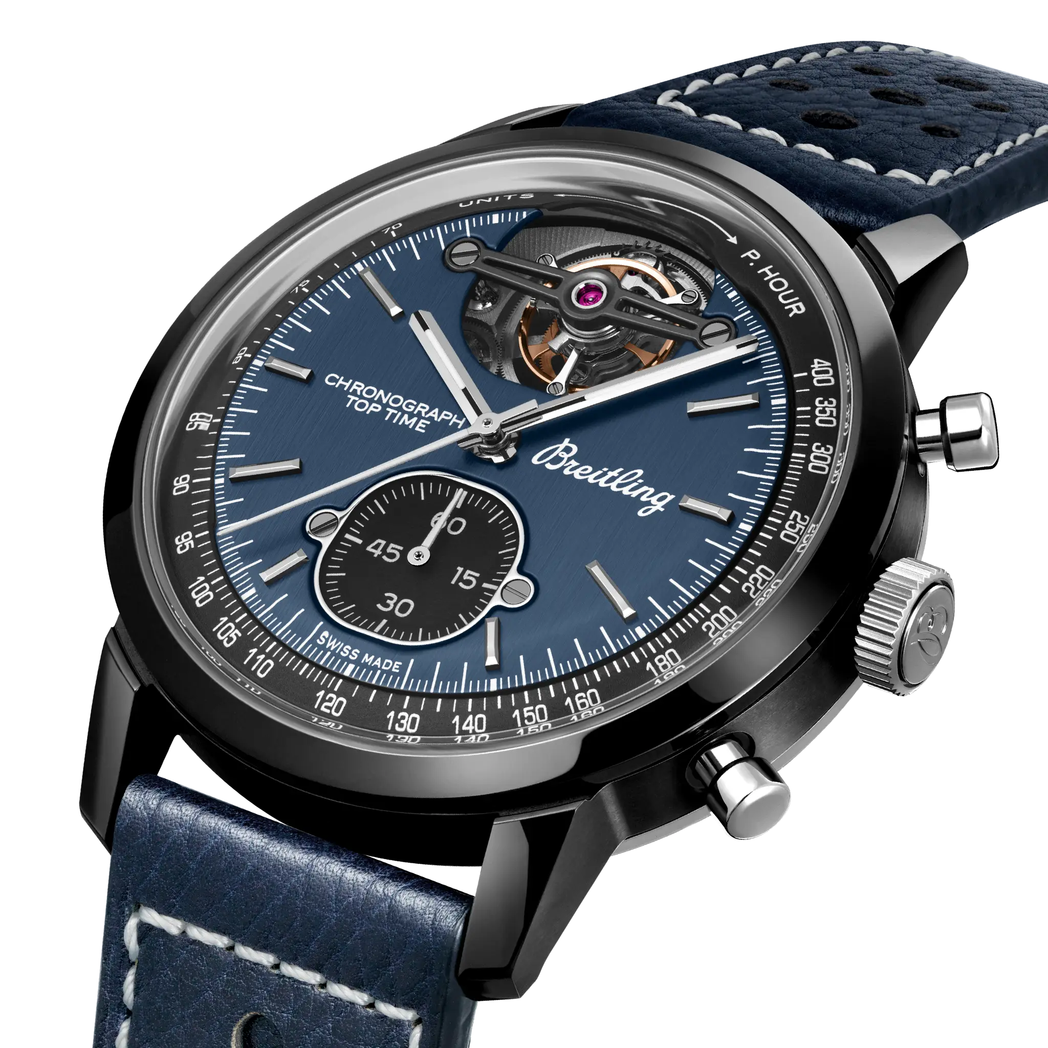 [2026 Mirror Grade]Breitling Top Time B21 Shelby Cobra Tourbillon 44mm SB21251A1C1X1