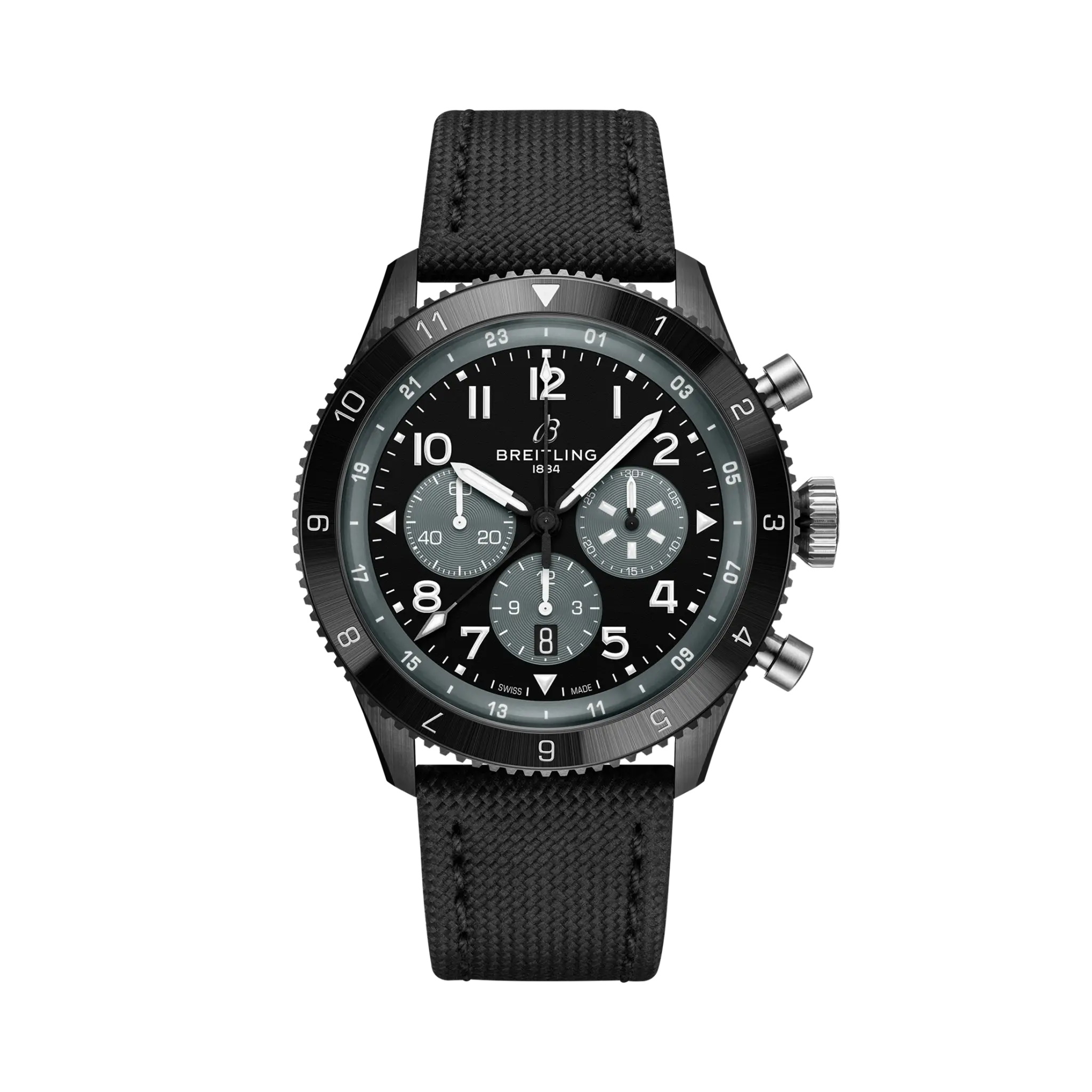 [2026 Mirror Grade]Breitling Classic AVI Super AVI B04 Chronograph GMT 46 Mosquito Night Fighter SB04451A1B1X1