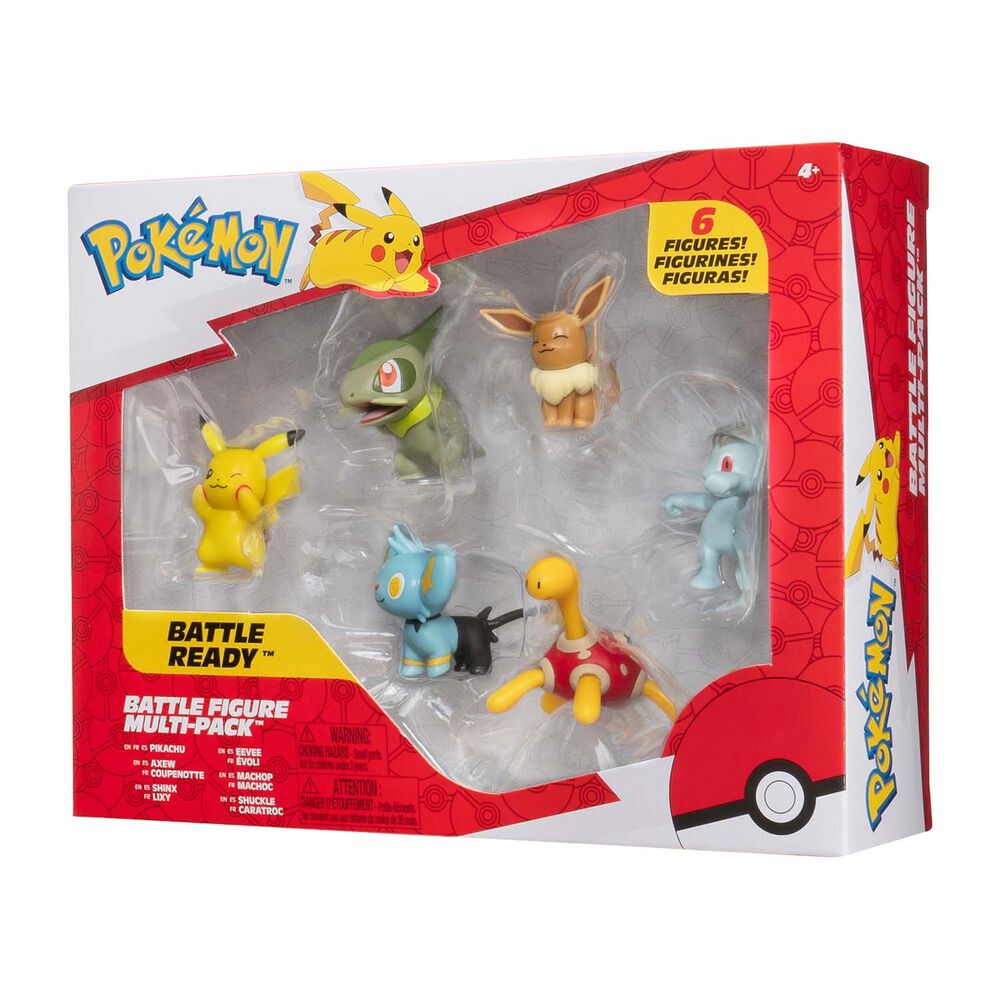 POKÉMON Figurki bitewne Pokémon seria 8, 6 figurek