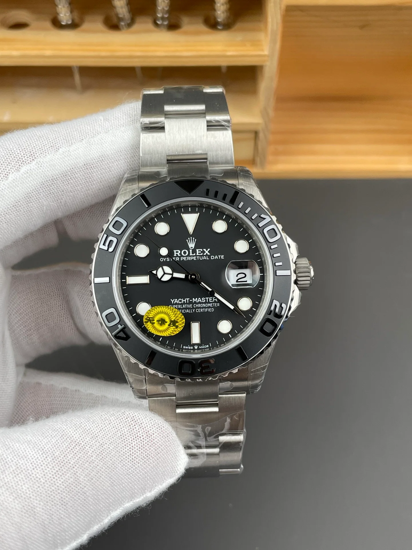 Titanium Yacht-Master Ceramic Bezel