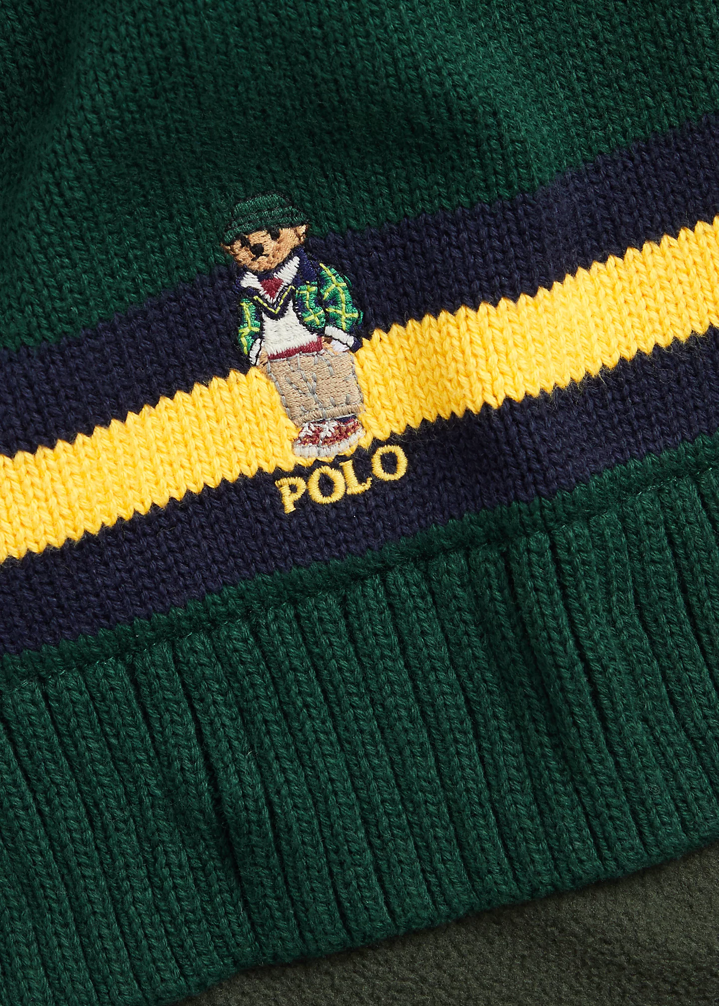 Polo Bear Cotton Scarf