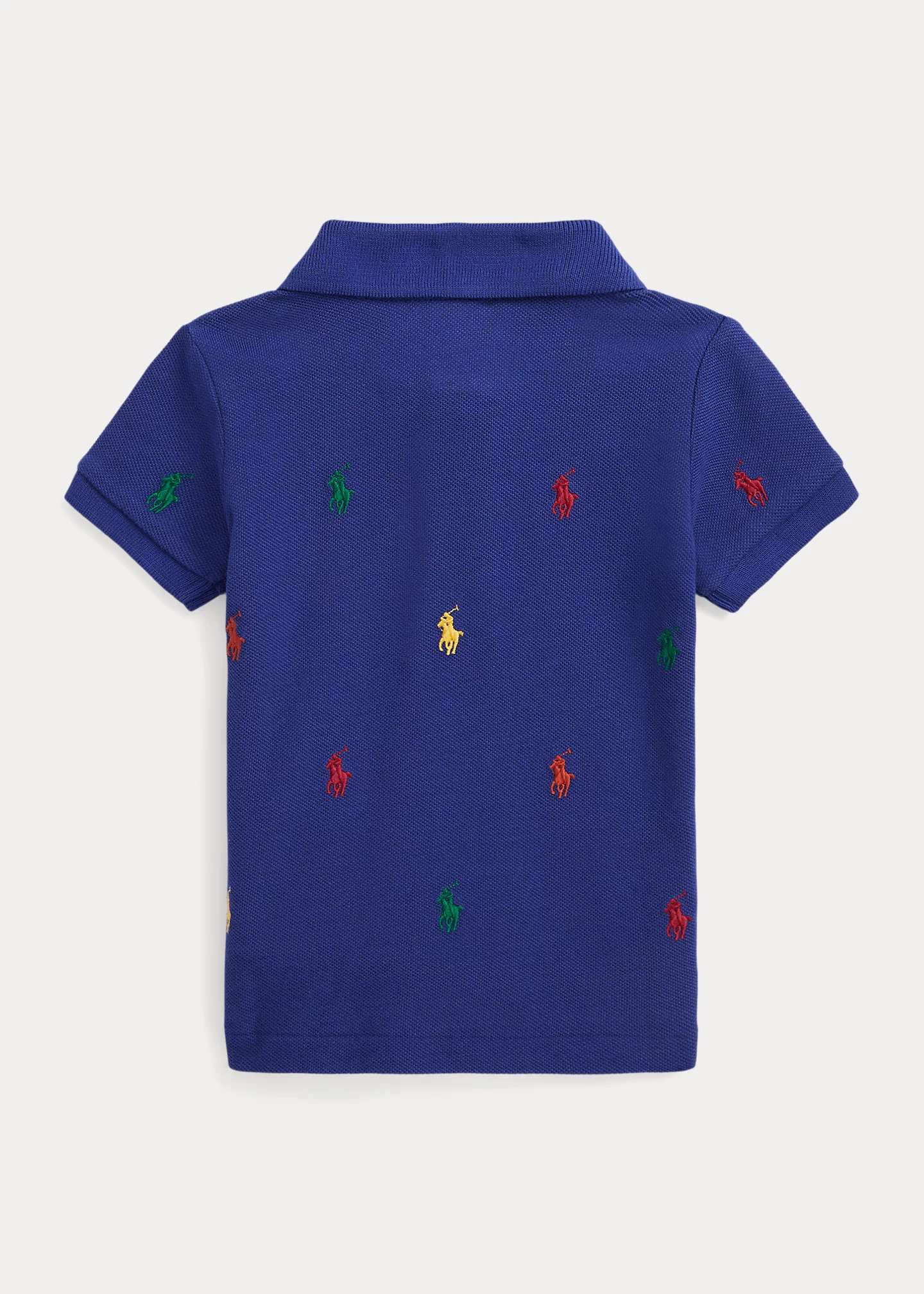 Polo Pony Cotton Mesh Polo Shirt