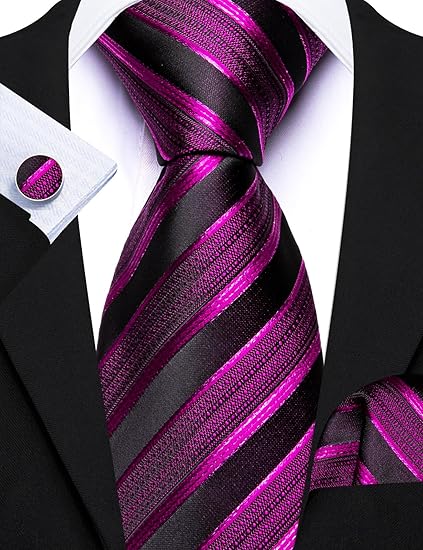 JERMYN Tie Sets for Men Silk