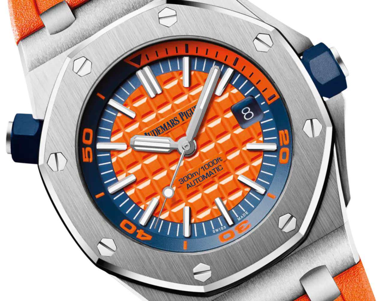 [2026 Mirror Grade]Audemars Piguet Offshore Diver Orange Dial 42mm 15710ST.OO.A070CA.01
