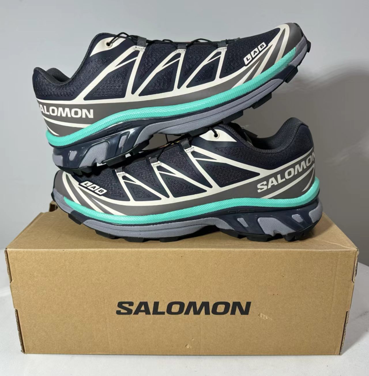 Salomon XT-6 Gore-Tex Khaki Olive Hiking Shoes