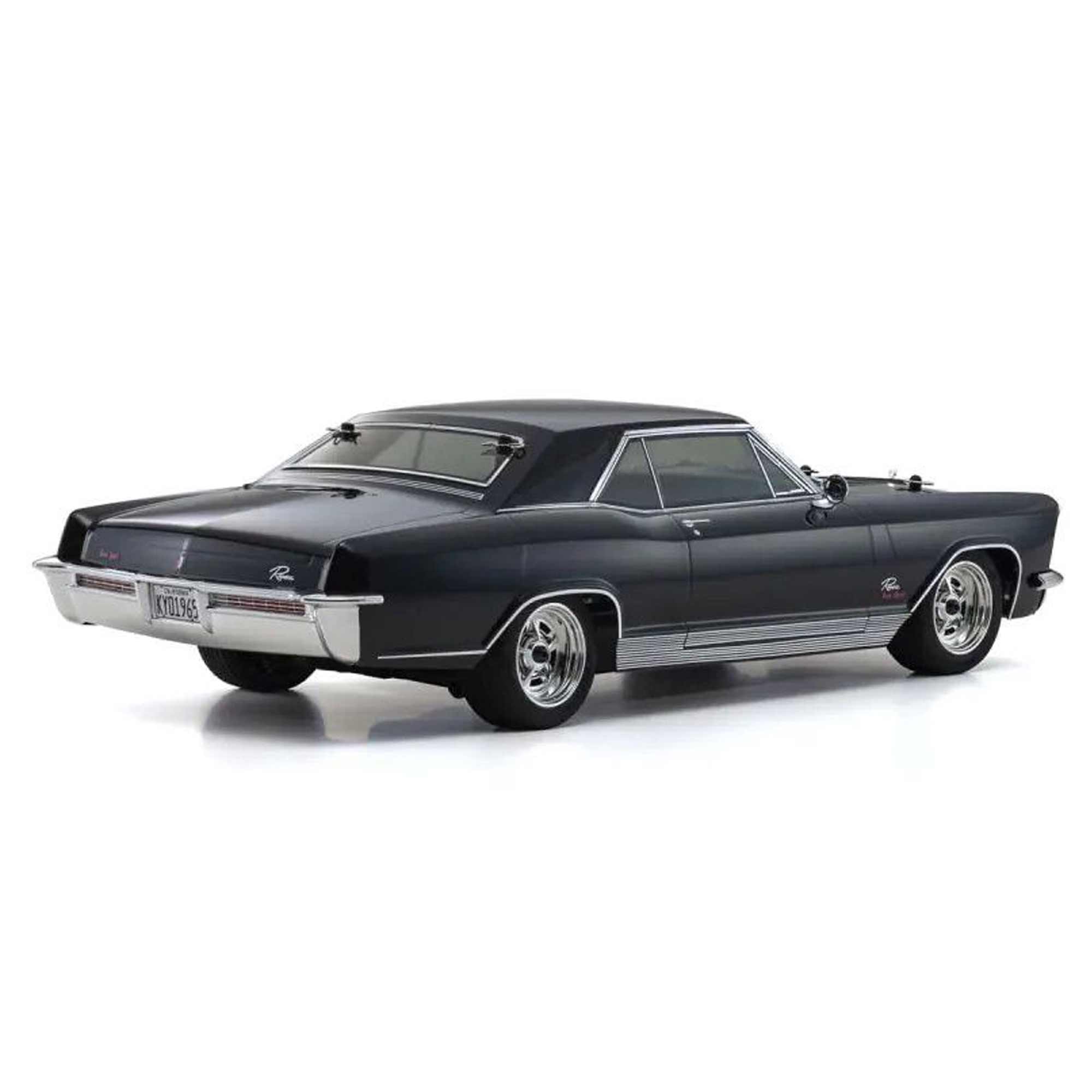 1/10 1965 Buick Riviera Fazer Mk2 FZ02L Brushed 4x4 On-Road Touring RTR, Regal Black