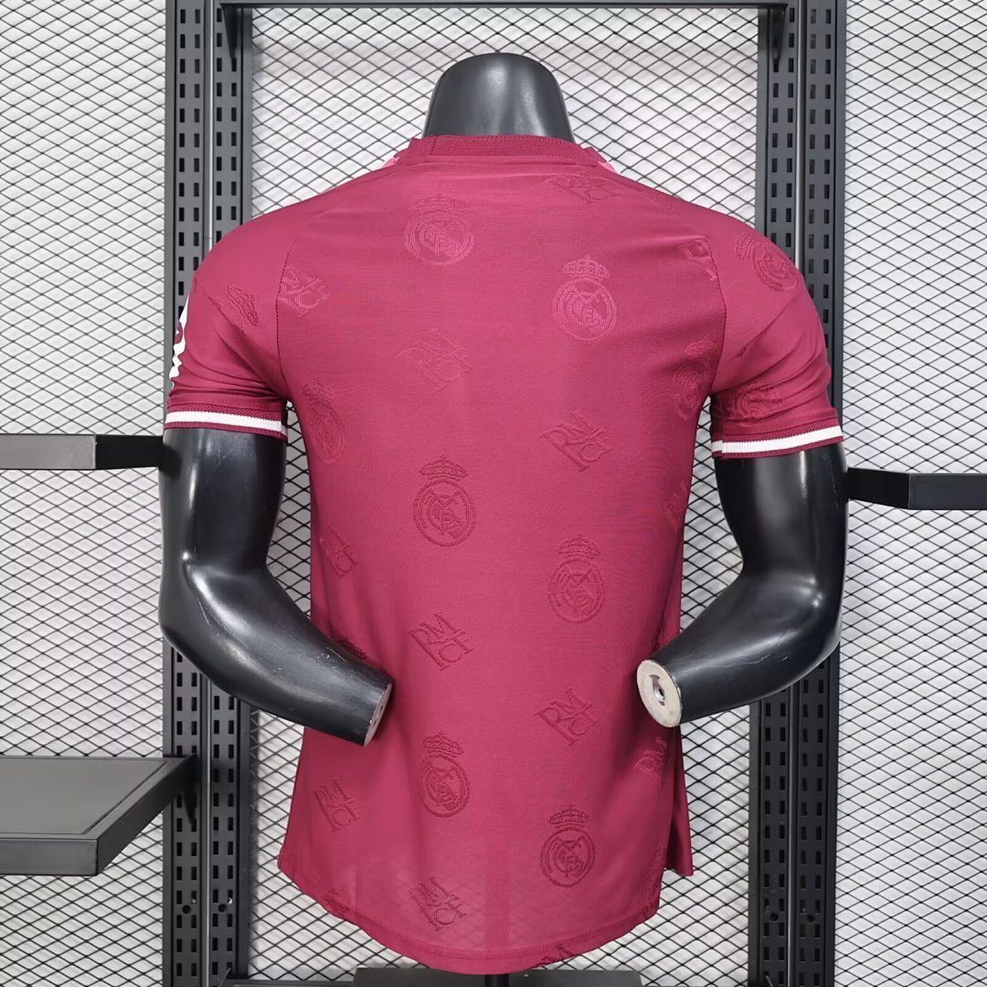 Real Madrid Authentic Soccer Jersey Red Special Edition Shirt 2025/26