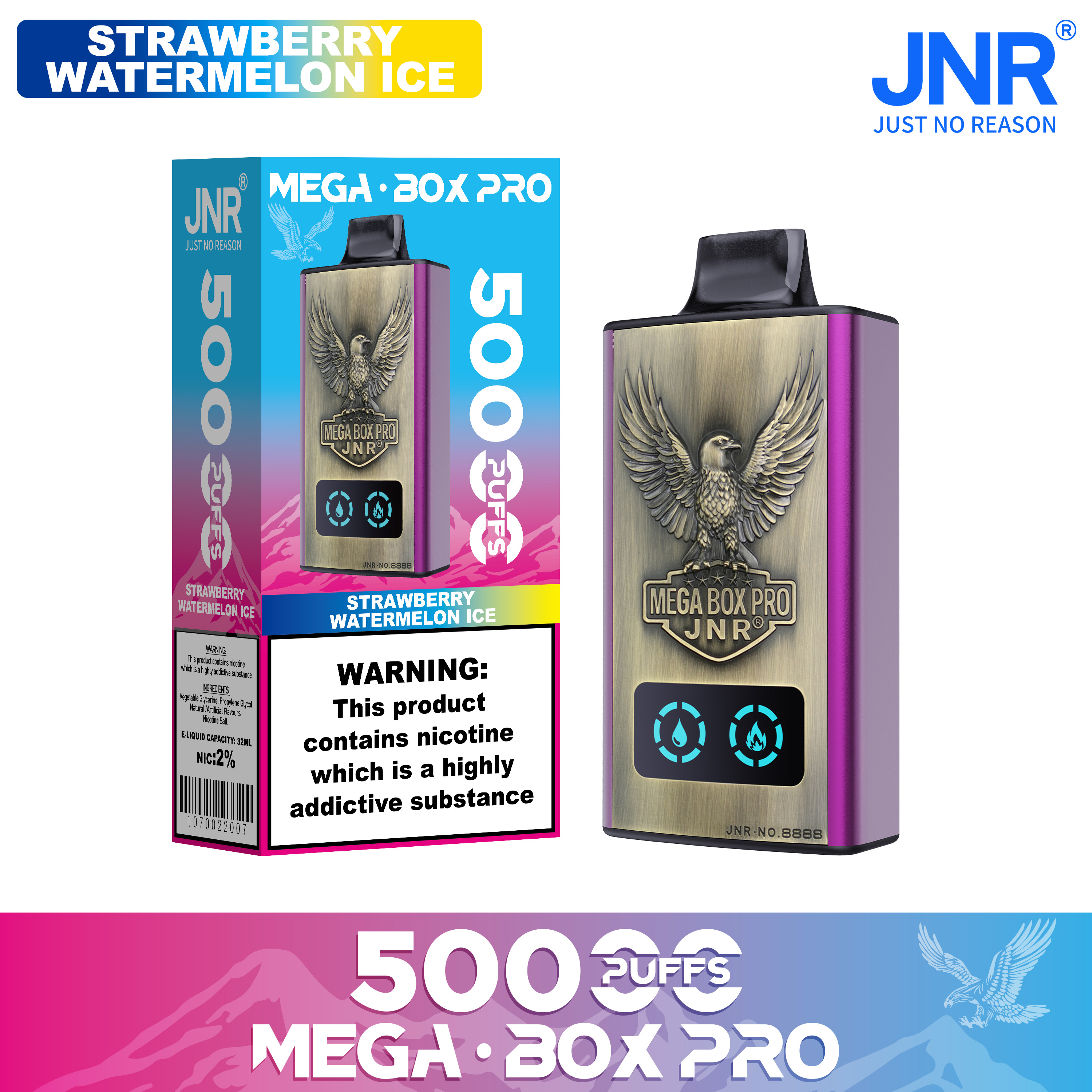 Mega Box Pro 50000 Puffs Disposable Vape - Vente en Gros / Groothandel