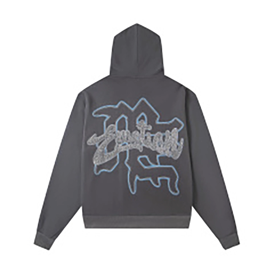 Mixed Emotion Angel Charcoal Hoodie