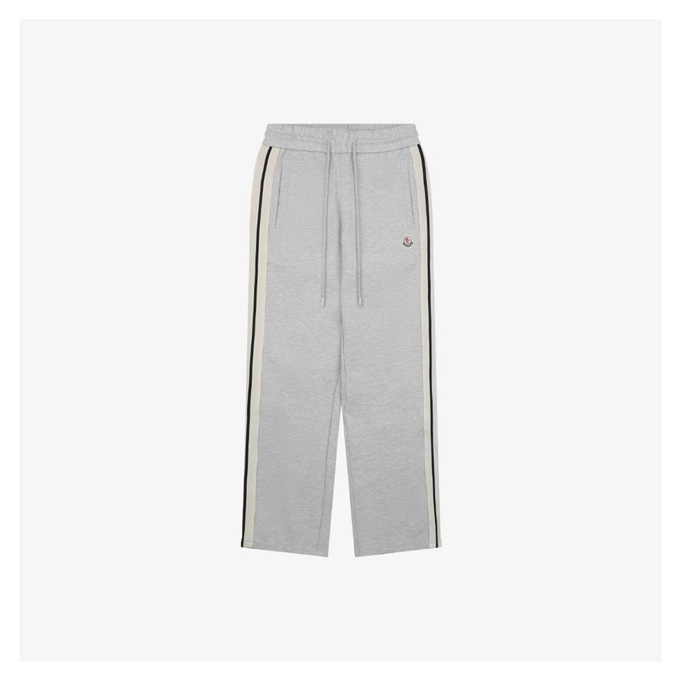 Mxxcler Side Stripe Sweatpants (Black/Grey)