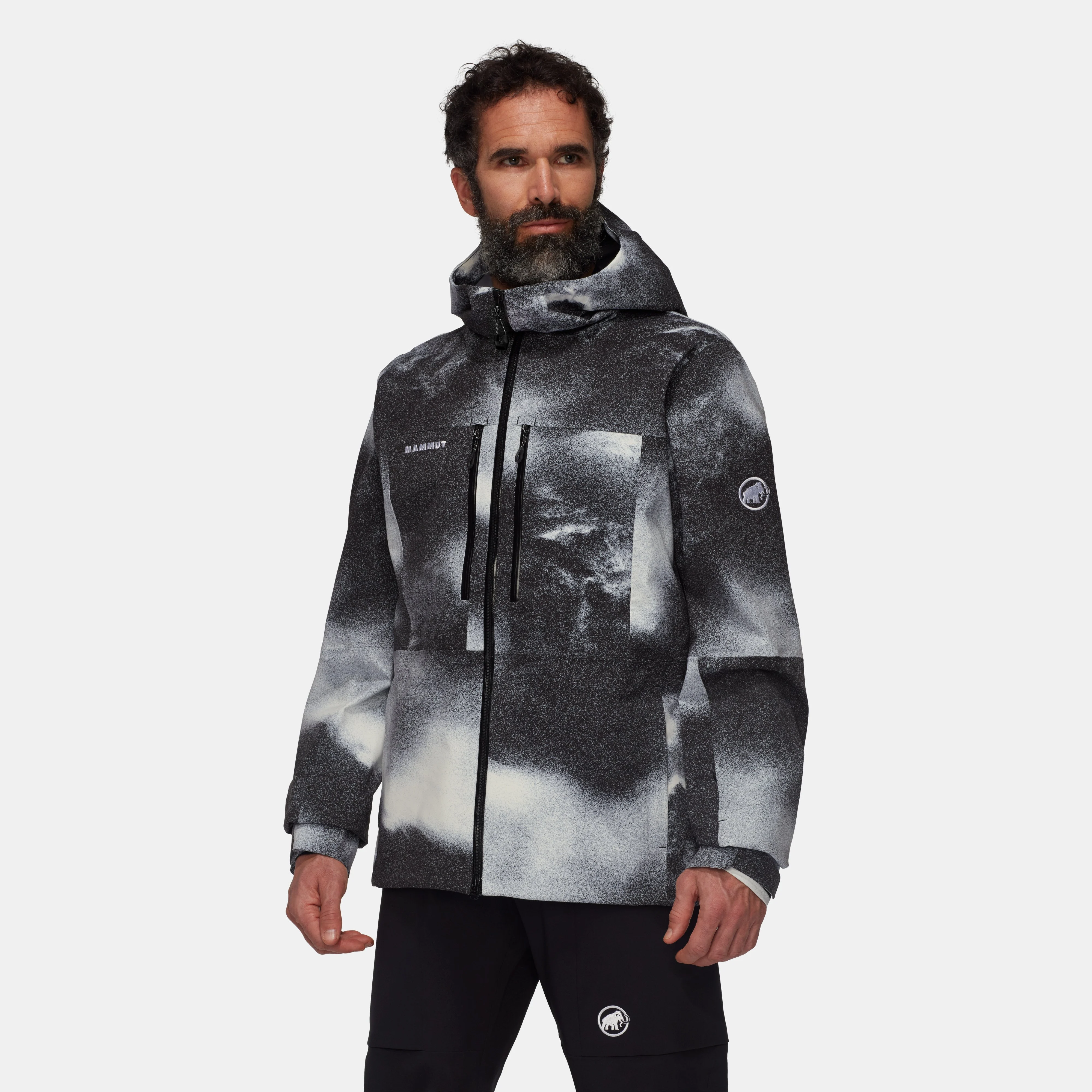 Stoney HS Hooded Jacket Men GRAIN