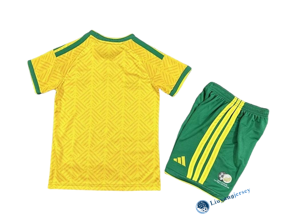South Africa Soccer Jersey Home Kids Kit Jersey+Shorts World Cup 2026