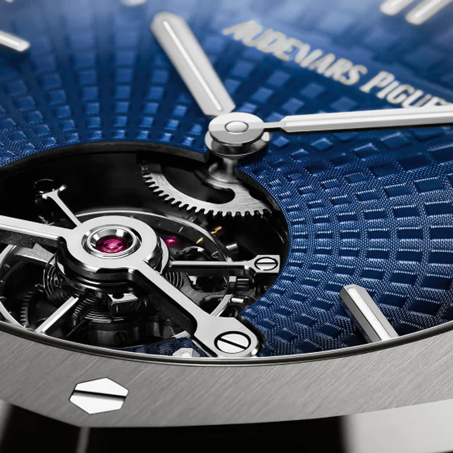 [2026 Mirror Grade]Audemars piguet Royal Oak Selfwinding Tourbillon 41MM Blue Dial Watch