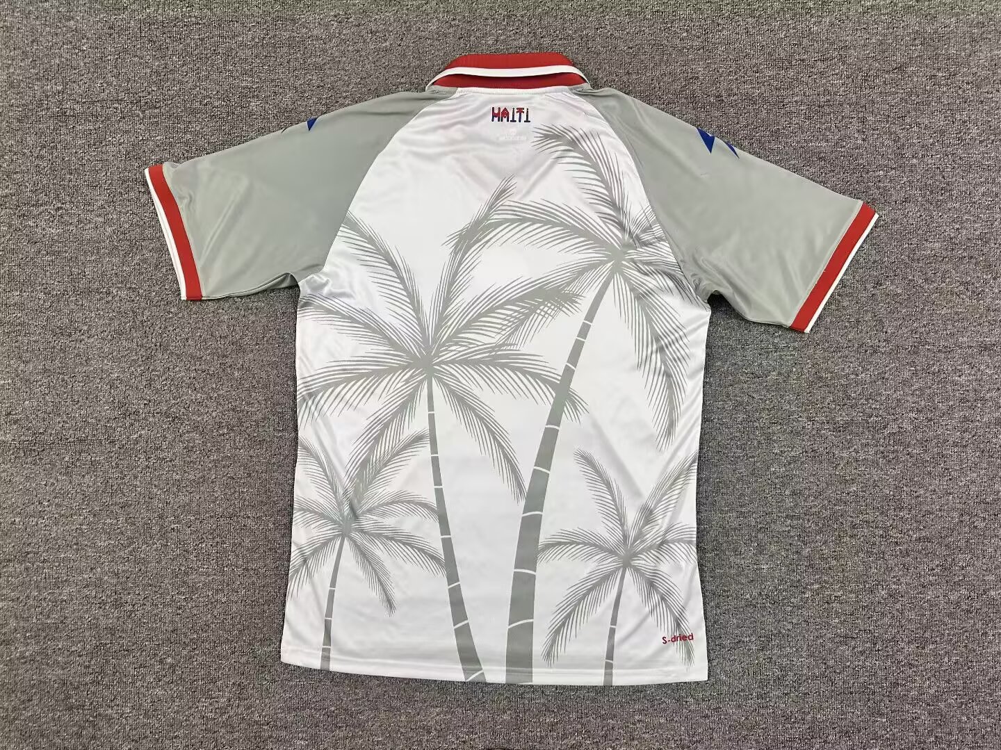 World Cup 2026 Haiti Away Shirt Soccer Jersey White- Fan Version