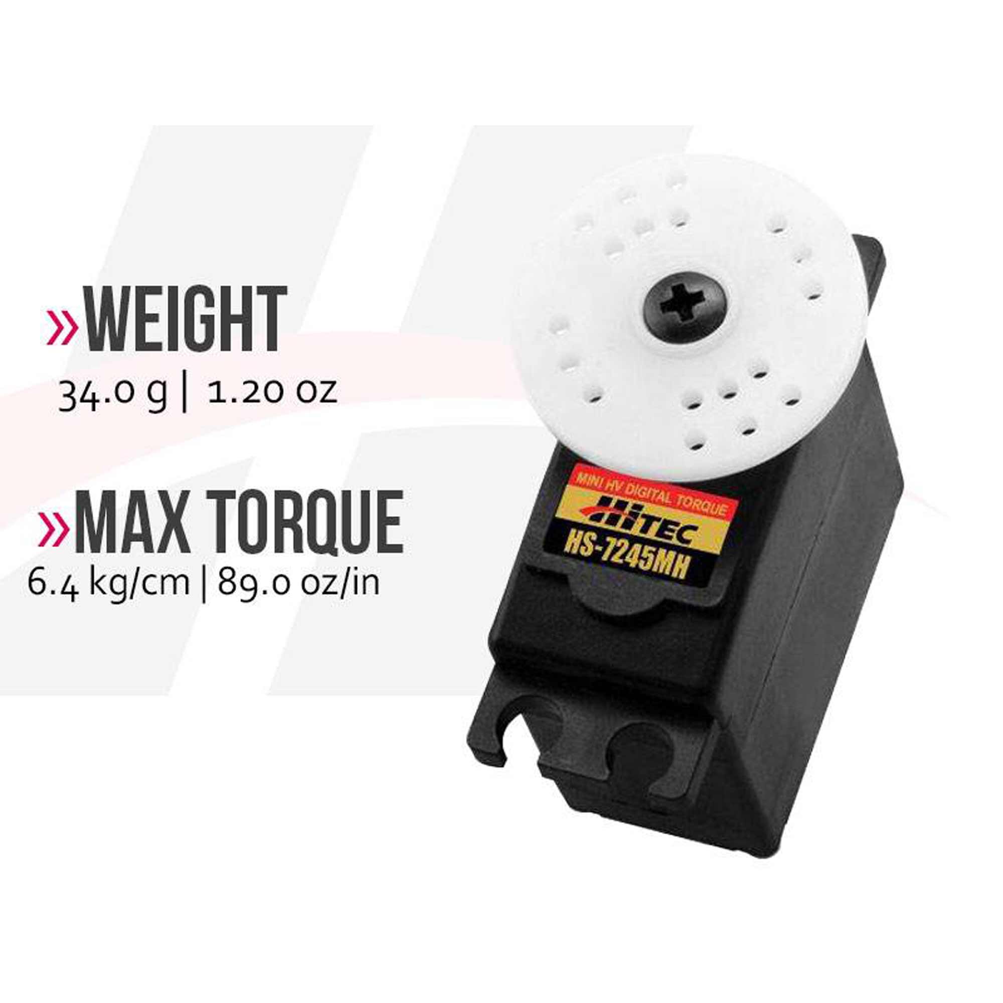 HS-7245MH Mini Digital HV High Torque Metal Gear Servo