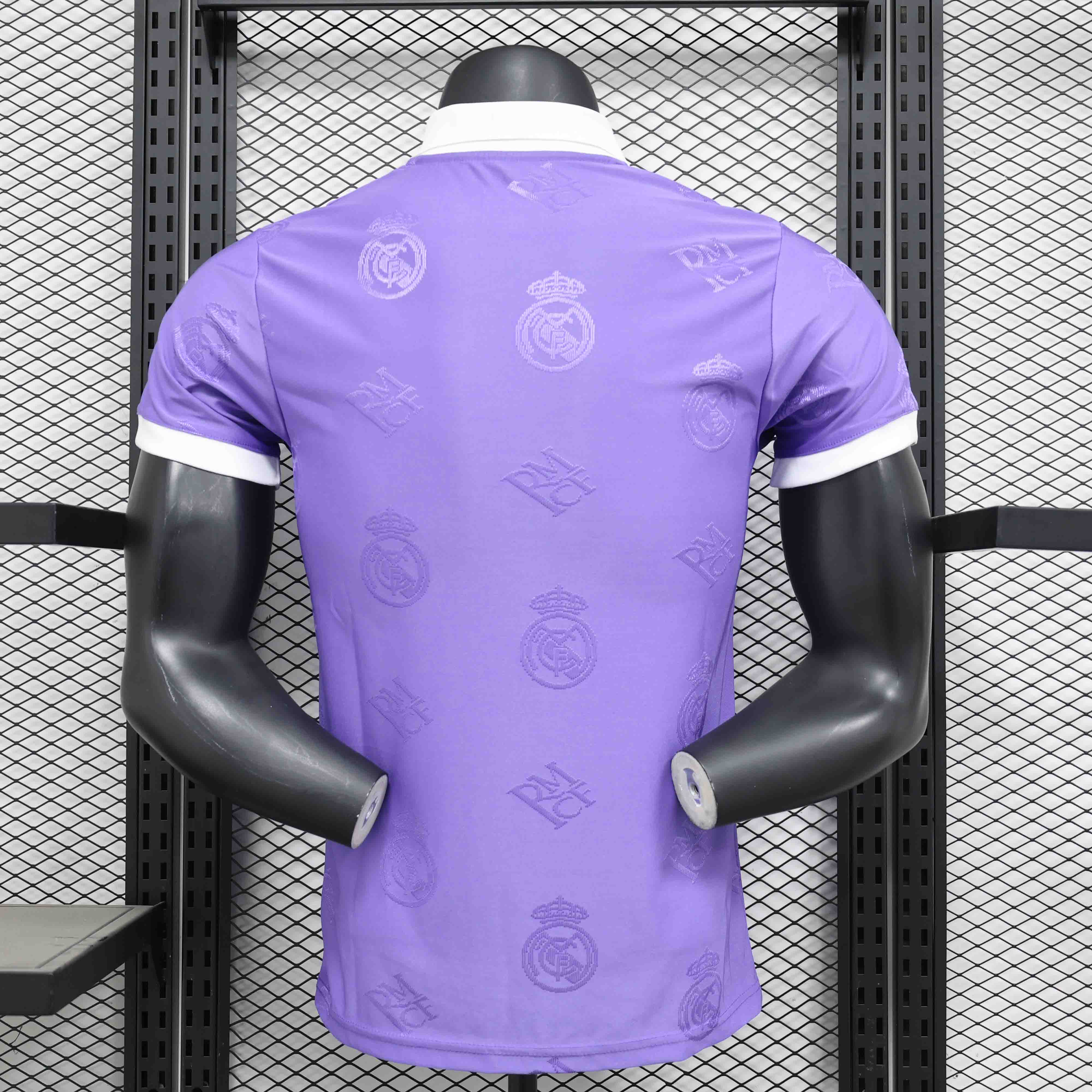 Real Madrid Authentic Soccer Jersey Retro Style Special Edition Shirt 2025/26