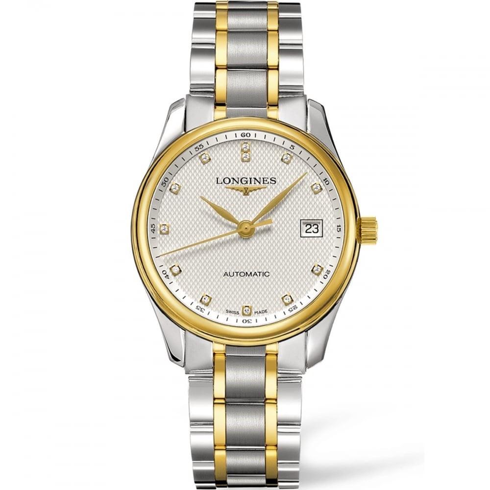 [2026 Mirror Grade]Longines Unisex L2.518.5.77.7 Master Diamond Two-Tone Stainless Steel Watch