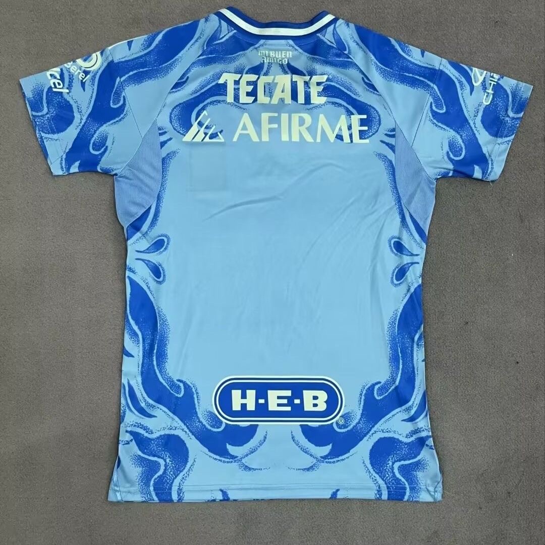 Tigres UANL Soccer Jersey Women's Away Custom Shirt 2025/26