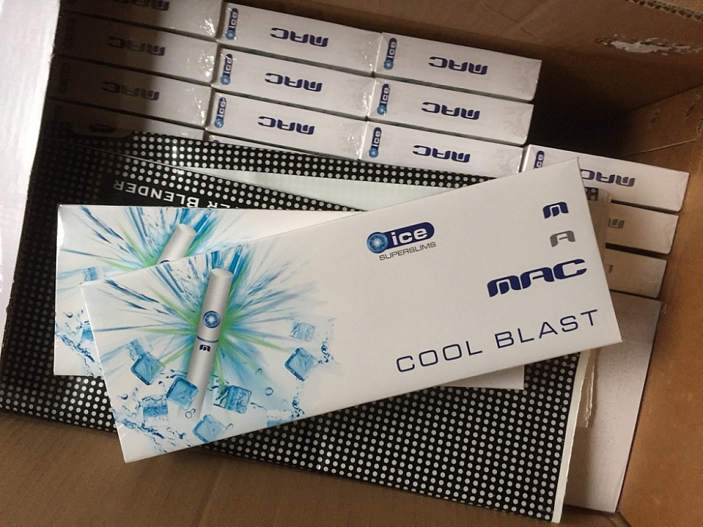MAC Super Slims Cool Blast 4mg Carton