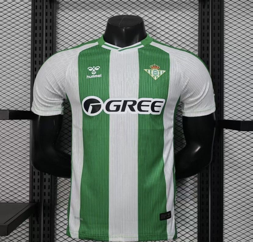 Real Betis Authentic Home Soccer Jersey 2025/26