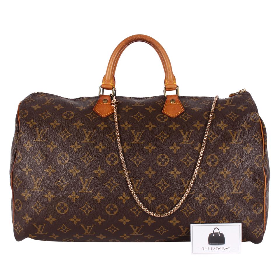 Monogram Speedy 40 Satchel