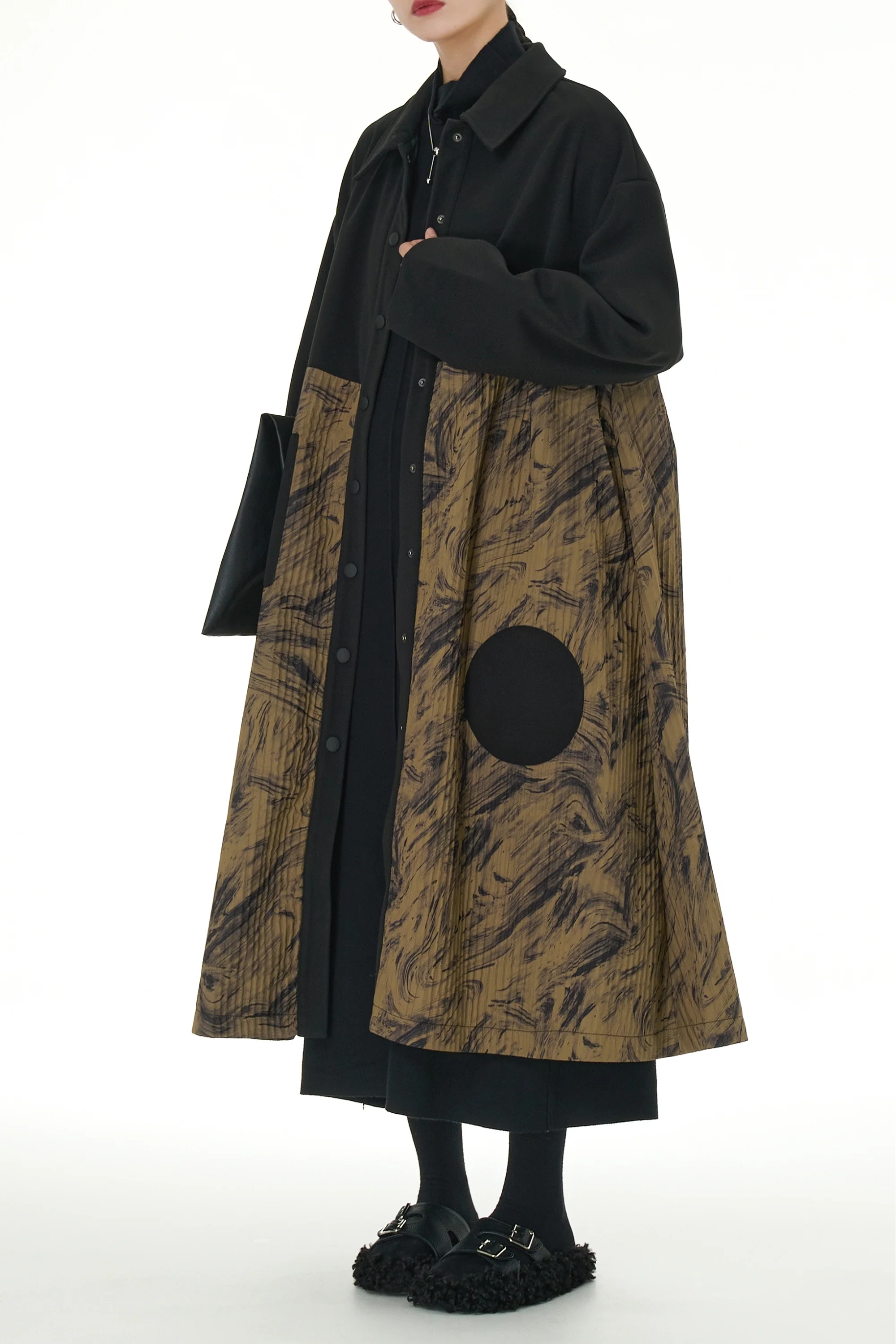 Mocha Ash Trench Coat