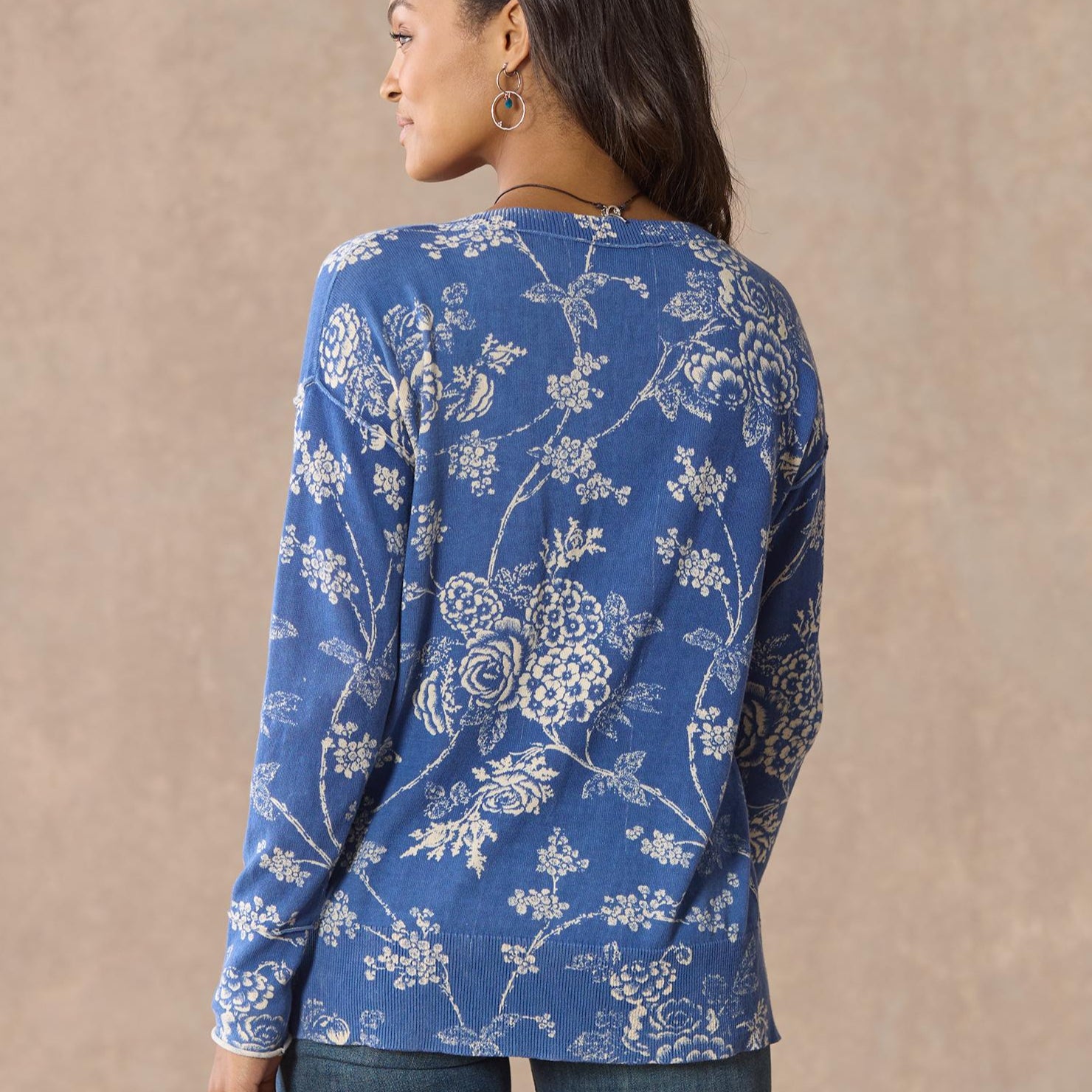 Inti Floral Sweater, Petite