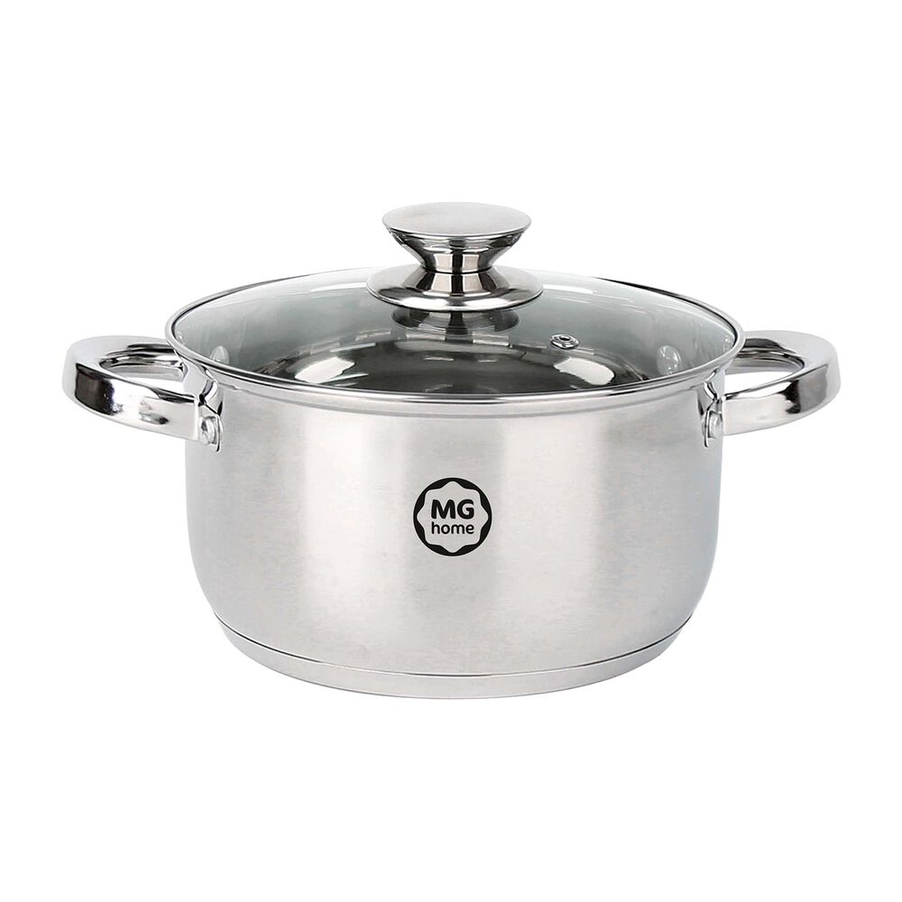 MG HOME Garnek stalowy 20 cm 3,1 l MG Home Verso Daily, stal nierdzewna
