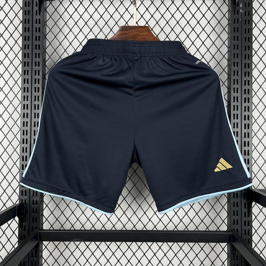 World Cup 2026 Argentina Home Shorts,Can Custom Number