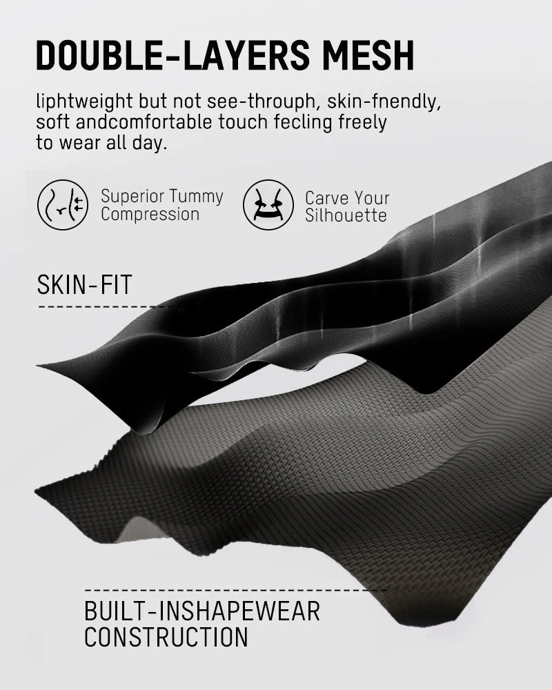 Tummy Control Butt Lifter Shaper with Zipper Crotch Fajas Colombianas