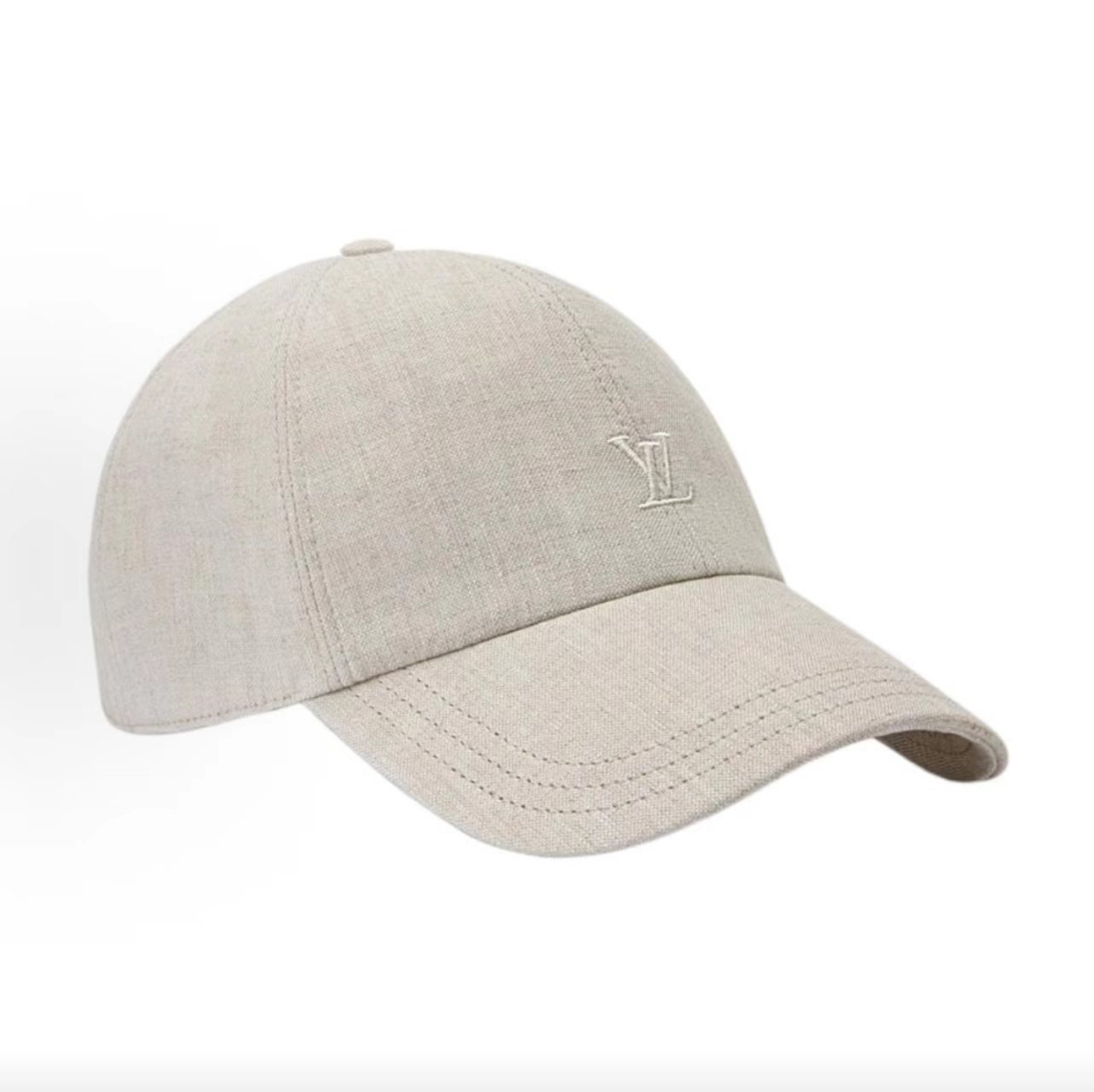 Louis Vuitton Linen Mini LV Embroidery Baseball Cap