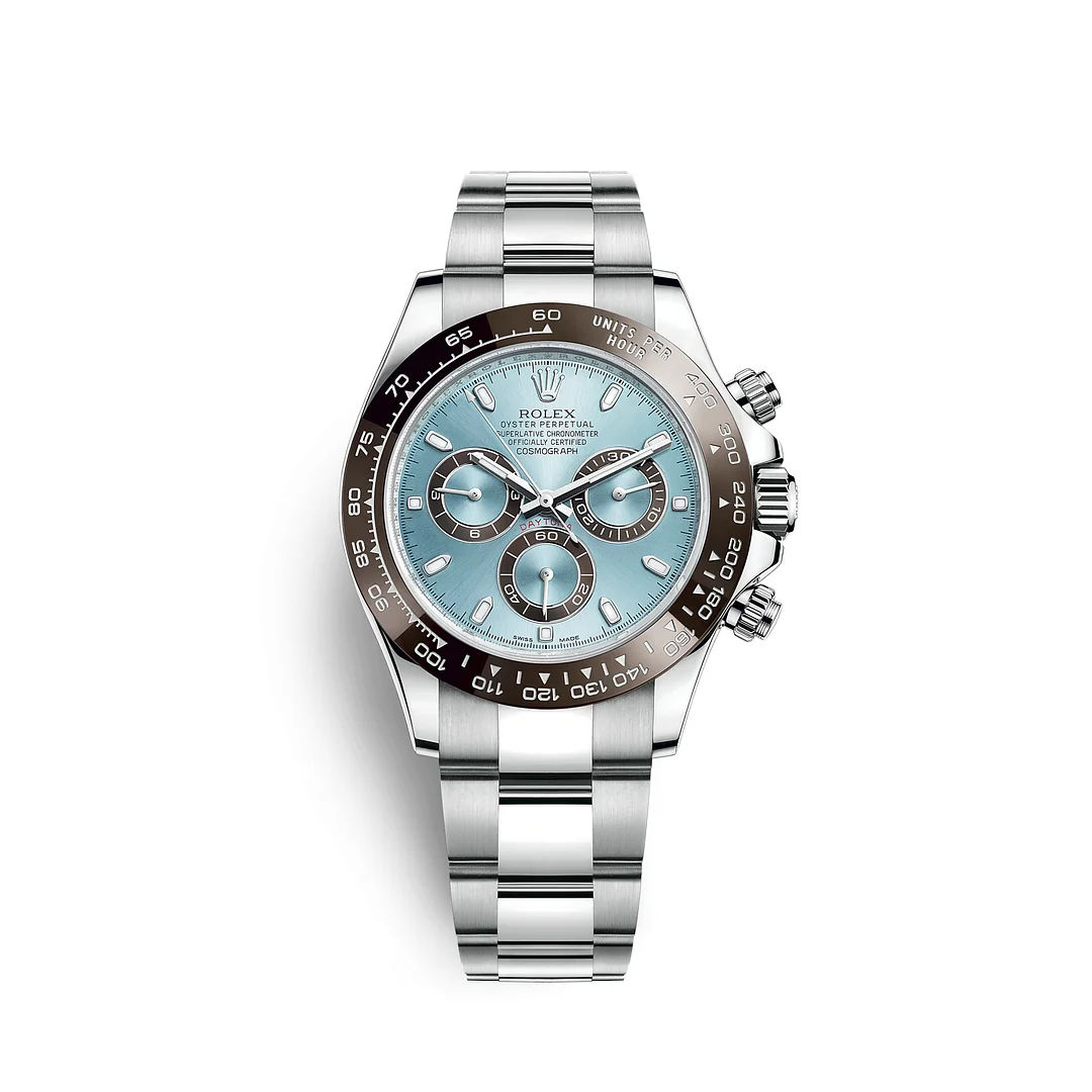 [2026 Mirror Grade]Rolex Daytona 40mm Platinum Ice Blue Dial  m126506-0001
