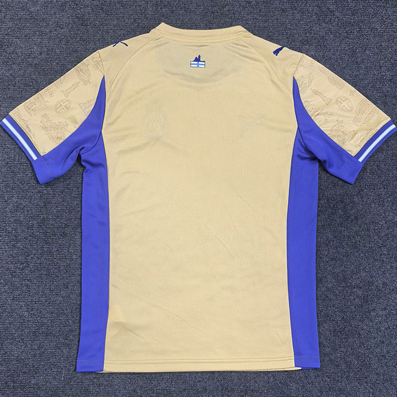 Marseille Soccer Jersey Fourth Away Custom Shirt 2025/26